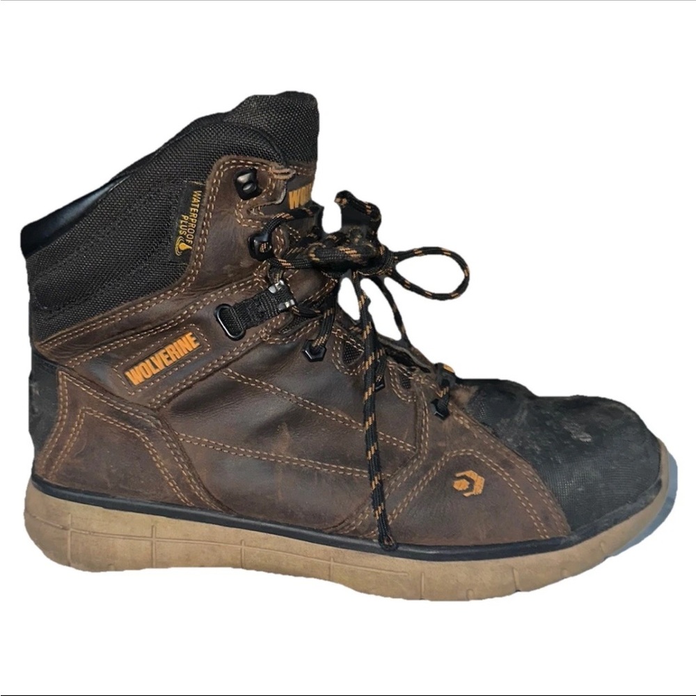 Wolverine Rigger EPX Carbonmax Men’s Safety Toe 6” Boots Size 11 EW W10797